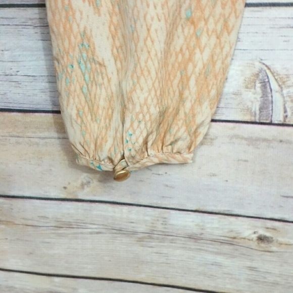 Karina Grimaldi Snake Print Ruffle Dress Sz S - Picture 3 of 7